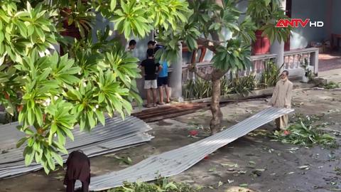 Khánh Hòa: Giông lốc gây thiệt hại ở chùa Sùng Ân