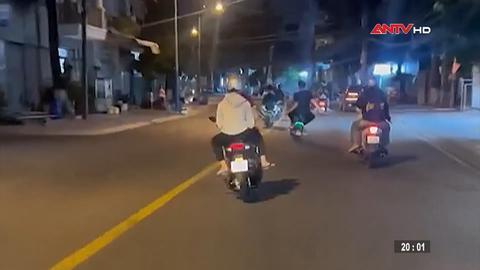 TP.HCM: Xác minh nhóm thanh niên chạy xe lạng lách trên đường phố 