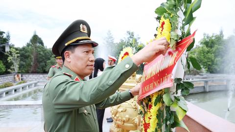 Bộ Công an tổ chức các hoạt động tri ân tại An Giang 
