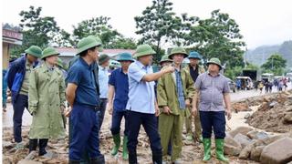 Bản lĩnh người lính nơi vùng tâm lũ Mường Than