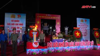 Thắp nến tri ân các Anh hùng liệt sĩ