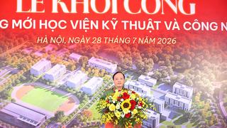 Khởi công dự án xây dựng Học viện Kỹ thuật và Công nghệ an ninh