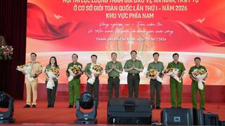 Khai mạc hội thi lực lượng tham gia bảo vệ an ninh, trật tự ở cơ sở giỏi toàn quốc khu vực phía Nam