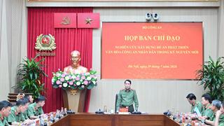 Xây dựng Đề án phát triển văn hóa Công an nhân dân trong kỷ nguyên mới 
