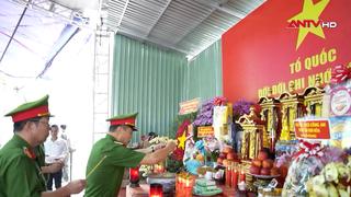 Đại học Cảnh sát nhân dân tưởng niệm các Anh hùng liệt sĩ tại công viên Lê Thị Riêng