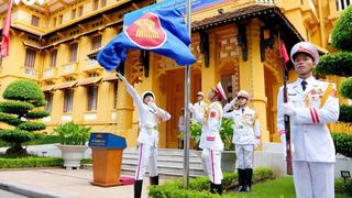 Lễ thượng cờ kỷ niệm 59 năm Ngày thành lập ASEAN