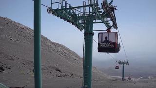 Italia: Đi cáp treo ngắm núi lửa Etna nổi tiếng