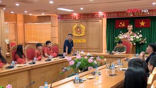 Gặp mặt đoàn con liệt sĩ, thương binh Công an nhân dân 