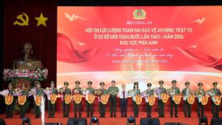 Sức hút từ Hội thi Lực lượng tham gia bảo vệ ANTT ở cơ sở giỏi 