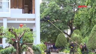 Diễn tập phương án phòng, chống khủng bố, giải thoát con tin