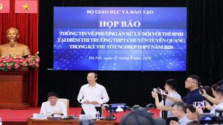 Hủy kết quả thi, tổ chức thi lại cho 328 thí sinh điểm thi THPT chuyên Tuyên Quang