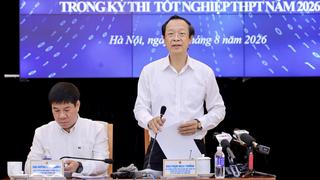 Xử lý nghiêm mọi tổ chức, cá nhân vi phạm quy chế thi tốt nghiệp THPT