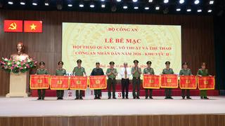  Bế mạc Chung kết Hội thao quân sự, võ thuật và thể thao CAND năm 2026