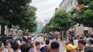 Khám xét nơi ở của Bùi Xuân Huấn