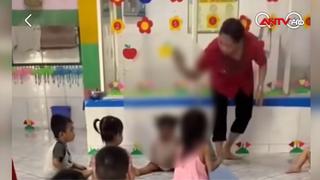  Xác minh vụ bảo mẫu hành hạ nhiều trẻ mầm non 
