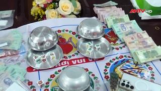 Bắt quả tang nhóm đối tượng tổ chức đánh bạc dưới hình thức xóc bầu cua
