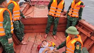 Kịp thời cứu ngư dân bị tai nạn trên biển