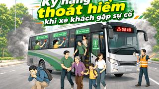 Kỹ năng thoát hiểm khi xảy ra sự cố trên xe khách