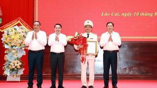 Công bố quyết định bổ nhiệm Giám đốc Công an tỉnh Lào Cai