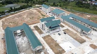 Niềm vui đón trường mới của học sinh vùng biên