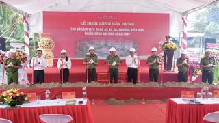 Lễ khởi công xây dựng trụ sở làm việc Công an các xã, phường biên giới 