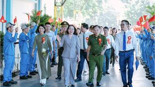 Ngày hội toàn dân bảo vệ an ninh Tổ quốc tại Công ty TNHH Công nghệ COSMOS 1