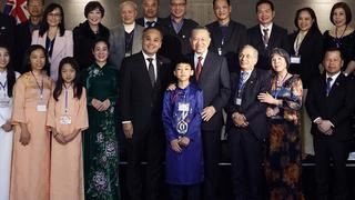 Tổng Bí thư, Chủ tịch nước Tô Lâm gặp gỡ cán bộ Đại sứ quán, cộng đồng người Việt Nam tại New Zealand