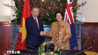 Tuyên bố chung giữa Việt Nam và New Zealand nhân chuyến thăm cấp Nhà nước của Tổng Bí thư, Chủ tịch nước Tô Lâm tới New Zealand