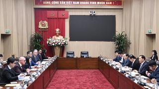 Thứ trưởng Lê Văn Tuyến tiếp Chủ tịch tập đoàn Thermo, Hoa Kỳ