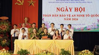 Ngày hội toàn dân bảo vệ an ninh Tổ quốc phường Đồng Thuận