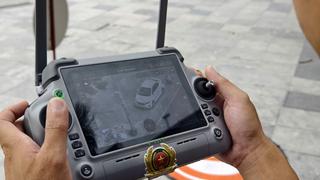 UAV hỗ trợ xử lý vi phạm, ùn tắc giao thông tại Hà Nội