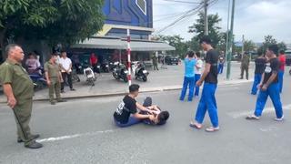 Khởi tố 9 đối tượng trong vụ hỗn chiến tại phường Phú Mỹ