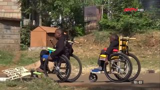 Xe lăn bằng tre – hy vọng cho trẻ khuyết tật tại Kenya