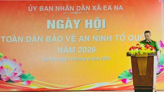 Xã Ea Na tổ chức Ngày hội toàn dân bảo vệ an ninh Tổ quốc