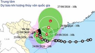 Cập nhật diễn biến bão số 4