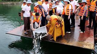 Văn minh trong thực hành phóng sinh mùa Vu Lan