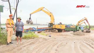Bến bãi không phép – nguy cơ mất an toàn mùa mưa bão
