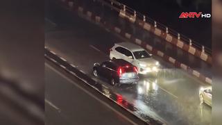 Xử lý tài xế lái ô tô ngược chiều trên cầu Bãi Cháy
