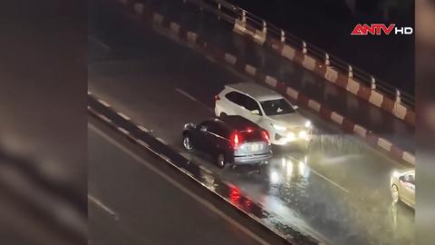 Xử lý tài xế lái ô tô ngược chiều trên cầu Bãi Cháy
