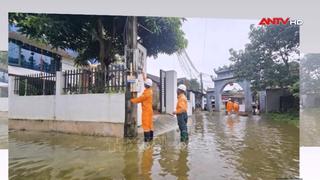 Hơn 21.000 khách hàng được cấp điện trở lại sau bão số 4