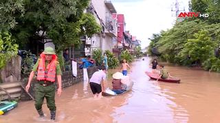 Công an tỉnh Bắc Ninh đồng hành cùng nhân dân ứng phó bão, lũ