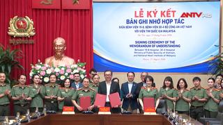 Tăng cường hợp tác giữa y tế CAND và Viện Tim quốc gia Malaysia