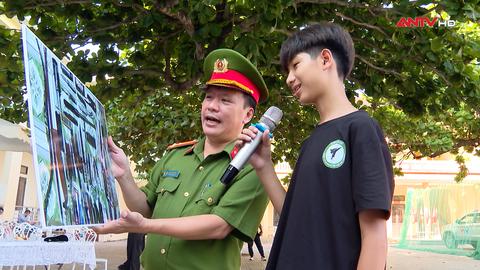 Công an xã Hồ Vương vì thế hệ trẻ em 