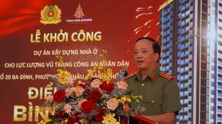 Khởi công dự án nhà ở cho lực lượng vũ trang CAND tại TP Đà Nẵng  