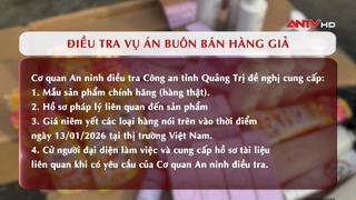 Công an tỉnh Quảng Trị thông báo về vụ án kinh tế 
