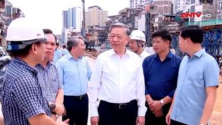 Tổng Bí thư, Chủ tịch nước Tô Lâm kiểm tra thực địa một số dự án trọng điểm tại Hà Nội