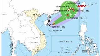 Tin bão số 5 trên Biển Đông