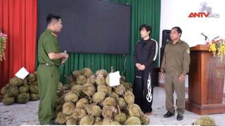 Bắt giữ đối tượng chuyên đi trộm cắp sầu riêng 