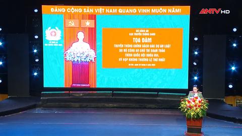 Tuyên truyền đậm nét các dự án luật, nghị quyết do Bộ Công an chủ trì soạn thảo