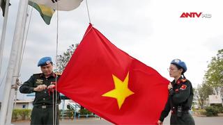Lễ chào cờ kỷ niệm 81 năm Quốc khánh Việt Nam tại Phái bộ UNMISS